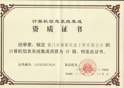 公司檔案 計算機系統集成業務概述